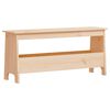 vidaXL Panca da ingresso 100x28x45 cm in legno massello di pino