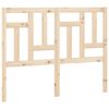 vidaXL Testiera per Letto 140,5x4x100 cm Legno Massello di Pino