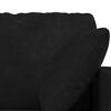 vidaXL Divano 2 pcs Nero 228 x 78 x 80 cm Velluto