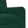 vidaXL Divano letto Verde Scuro 98 x 71 x 83 cm Velluto