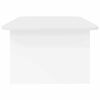 vidaXL Tavolino da salotto Bianco 93 x 53 x 33 cm Legno multistrato