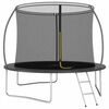 vidaXL Set Trampolino Rotondo 305x76 cm 150 kg