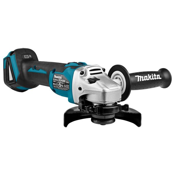 Makita Smerigliatrice senza Batteria 18 V 12,5 cm Blu e Nera
