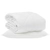 vidaXL Duvet Estivo con cuscino 2 pz Bianco Microfibra
