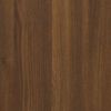 vidaXL Scarpiera Rovere Marrone 102x36x60 cm in Legno Multistrato