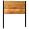 vidaXL Testiera 100 cm in Legno Massello di Acacia e Ferro