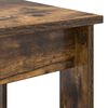 vidaXL Set di Tavolini da Caff&egrave; 2 pcs Rovere fum&eacute; Legno multistrato