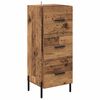 vidaXL Credenza Legno vecchio 34 x 34,5 x 90 cm Legno ingegnerizzato