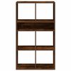 vidaXL Libreria Rovere Fumo 66x31x112 cm in Legno Multistrato