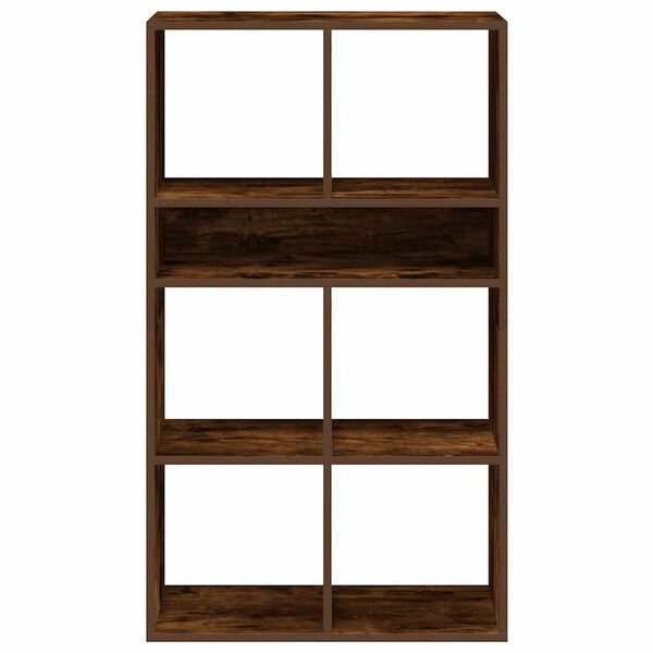 vidaXL Libreria Rovere Fumo 66x31x112 cm in Legno Multistrato