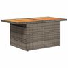 vidaXL Set Divani Giardino 8 pz con Cuscini Marrone Polyrattan Acacia
