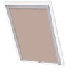 vidaXL Tenda a Rullo Oscurante Beige FK06