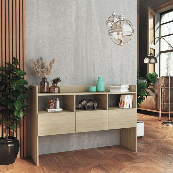 vidaXL Credenza Rovere Sonoma 105x30x70 cm in Legno Multistrato
