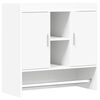 vidaXL Scaffale da parete A parete Bianco 80 x 36 x 80 cm