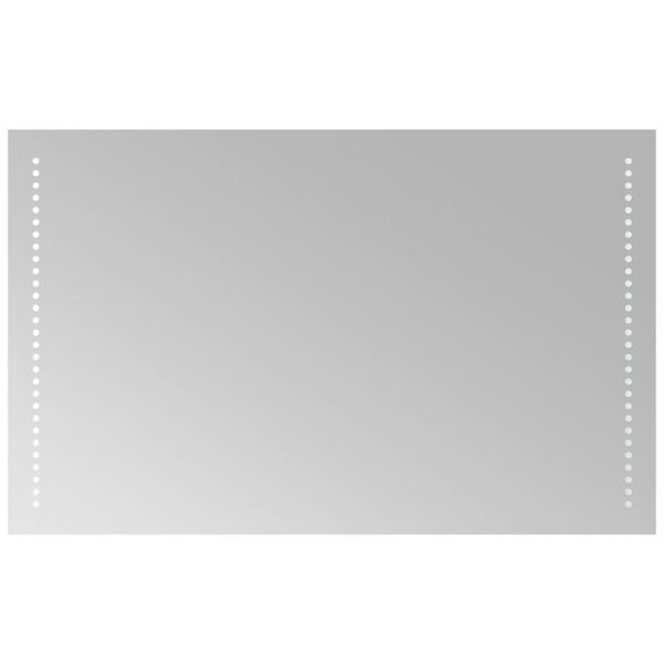 vidaXL Specchio da Bagno con Luci LED 50x80 cm