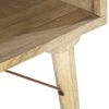 vidaXL Tavolino da Salotto 118x57x45 cm in Legno Massello di Mango
