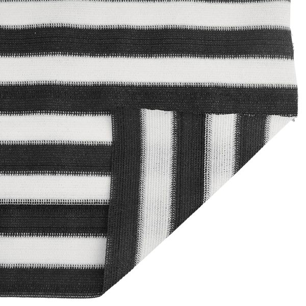 vidaXL Rete per Privacy Antracite e Bianca 1,2x25 m in HDPE 150 g/m²