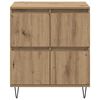 vidaXL Sideboards 2 pcs rovere artigianale 120 x 35 x 70 cm