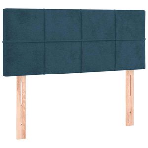 vidaXL Testiera Blu Scuro 80x5x78/88 cm in Velluto
