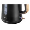 Bestron Bollitore Elettrico a Batteria AWK2200BW 1,7 L Nero in Legno