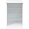 vidaXL Credenza con Luci LED Bianca 41x37x67 cm
