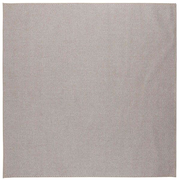 vidaXL Tappeti per area LUGO Crema e Taupe 120 x 120 cm Poliestere