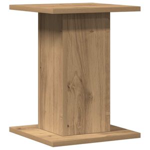 vidaXL Supporti Altoparlanti 2 pz Rovere 30x30x40 cm in Multistrato