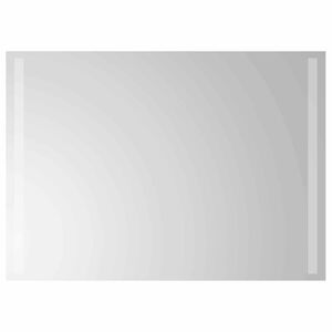 vidaXL Specchio da bagno LED Trasparente 70 x 50 cm vetro temperato