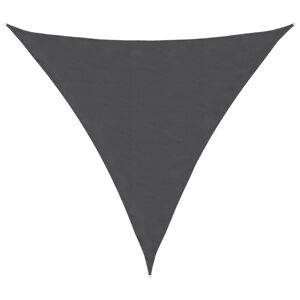 vidaXL Parasole a Vela Oxford Triangolare 3,6x3,6x3,6 m Antracite