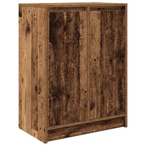 vidaXL Credenza Legno Antico 57x34x76 cm in Legno Multistrato