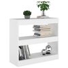 vidaXL Libreria/Divisorio Bianco 80x30x72 cm
