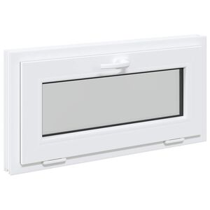 vidaXL Finestra per Soffitta RISOR 80 x 40 cm PVC e Vetro Bianco