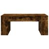 vidaXL Tavolino da Salotto Rovere Fumo 102x55x42 cm Legno Multistrato