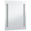 vidaXL Specchio da Parete a LED per Bagno 60x80 cm