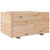 vidaXL Fioriera da Giardino 90x60x49,5 cm in Legno Massello di Pino
