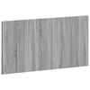 vidaXL Testiera da Muro HOORN Sonoma grigio Legno ingegnerizzato