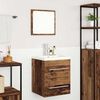 vidaXL Armadio per Lavabo da Bagno Legno vecchio 41 x 38,5 x 48 cm