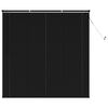 vidaXL Tenda Veneziana Nero 150 x 150 cm 25 mm PVC