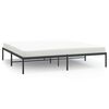 vidaXL Giroletto in Metallo Nero 200x200 cm
