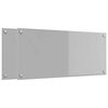 vidaXL Rivestimento da Cucina 2 pcs Grigio chiaro 90 x 40 cm