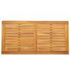 vidaXL Piano del tavolo Olio Naturale 110 x 55 x 2 cm