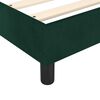 vidaXL Struttura Letto a Rete a Molle Verde Scuro 90x200 cm in Velluto