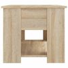 vidaXL Tavolino da Salotto Rovere Sonoma 79x49x41 cm Legno Multistrato