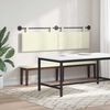 vidaXL Testata appesa Crema 170 x 55 x 5 cm Tessuto in Cords