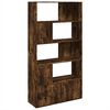 vidaXL Libreria Rovere Fumo 100x36x189 cm in Legno Multistrato