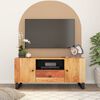 vidaXL Mobile TV 105x33,5x46cm Legno Massello Acacia Legno Multistrato