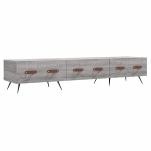 vidaXL Mobile Porta TV Grigio Sonoma 150x36x30 cm in Legno Multistrato