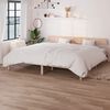 vidaXL Giroletto in Legno Massello 180x200 cm Super King