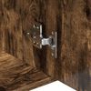 vidaXL Credenza Rovere Fumo 88x30x70 cm in Legno Ingegnerizzato