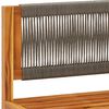 vidaXL Set di divani da giardino 10 pezzi con cuscini in legno di acacia e corda